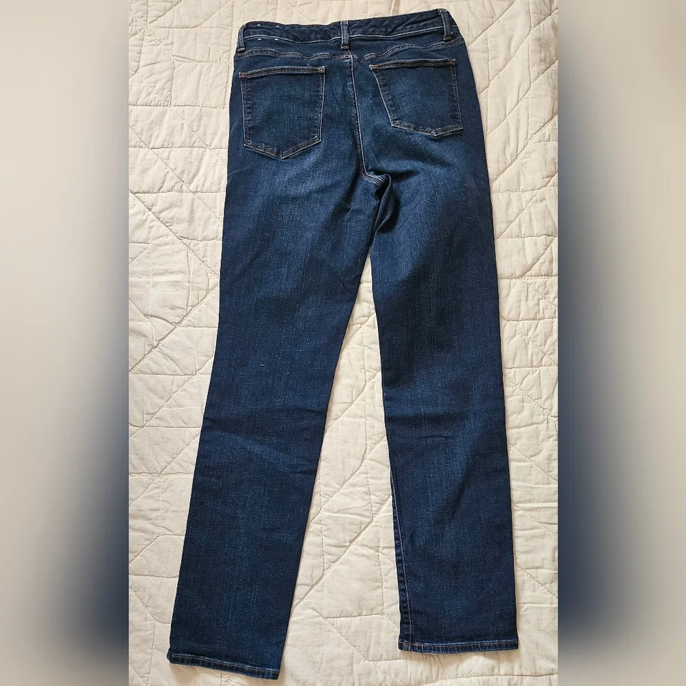 Talbots Classic Straight Leg - Long Jeans - Size12 Tall - Picture 2 of 8